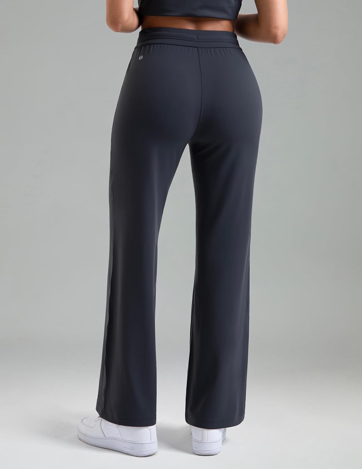 image:imageColorfulkoala Dreamlux Wide Leg Pants Women Lounge High Waisted Work Pants with Pockets 275305Blue Ink