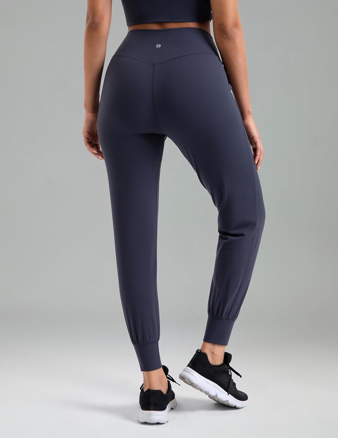 image:imageColorfulkoala Womens Dreamlux Jogger Pants High Waisted Sweatpants Tapered Lounge Pants 28 Inseam Joggers with PocketsBlue Ink