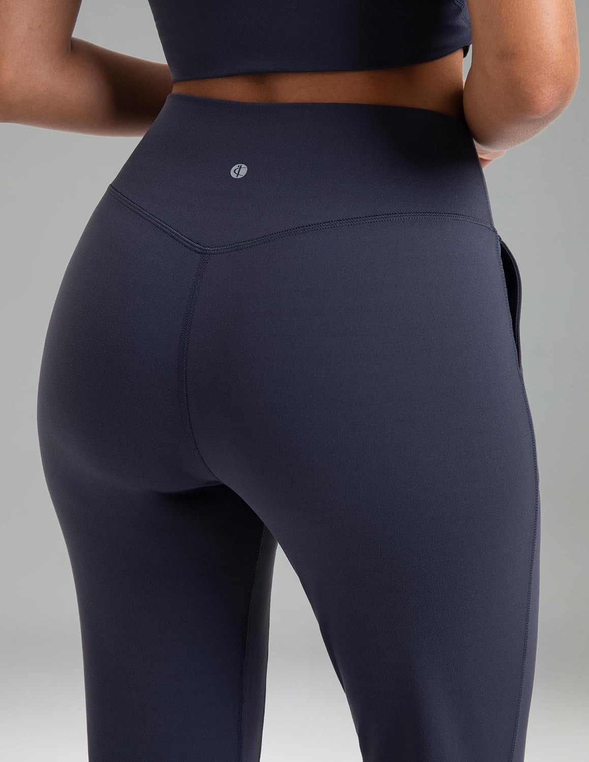 image:imageColorfulkoala Womens Dreamlux Jogger Pants High Waisted Sweatpants Tapered Lounge Pants 28 Inseam Joggers with PocketsBlue Ink