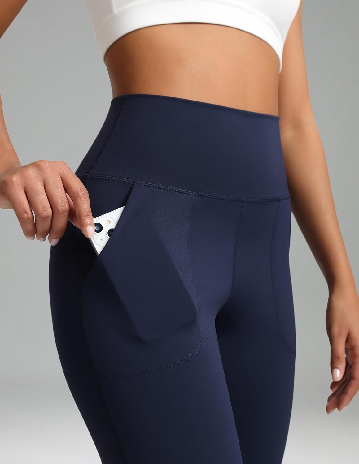 image:imageColorfulkoala Womens High Waisted Joggers with Pockets Full Length Sweatpants amp Lounge PantsNavy