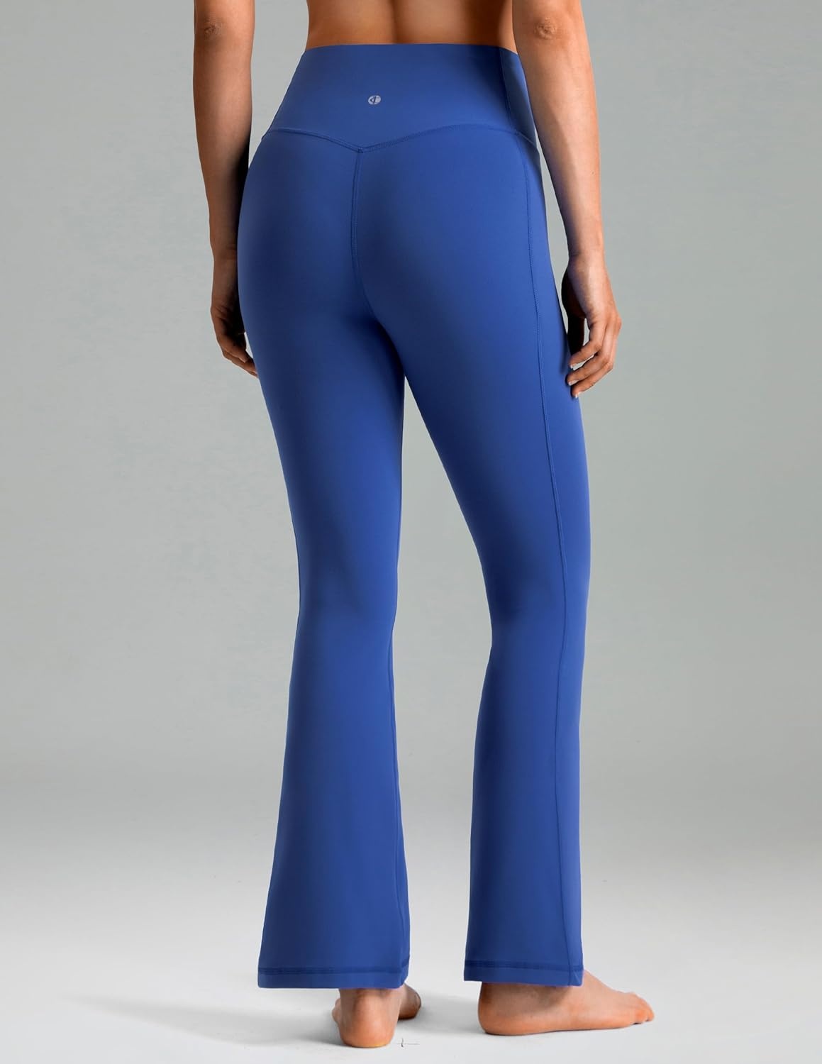 image:imageColorfulkoala Dreamlux Flare Leggings for Women with Pockets High Waist No Front Seam Yoga Pants 275 295 315Baleine Blue