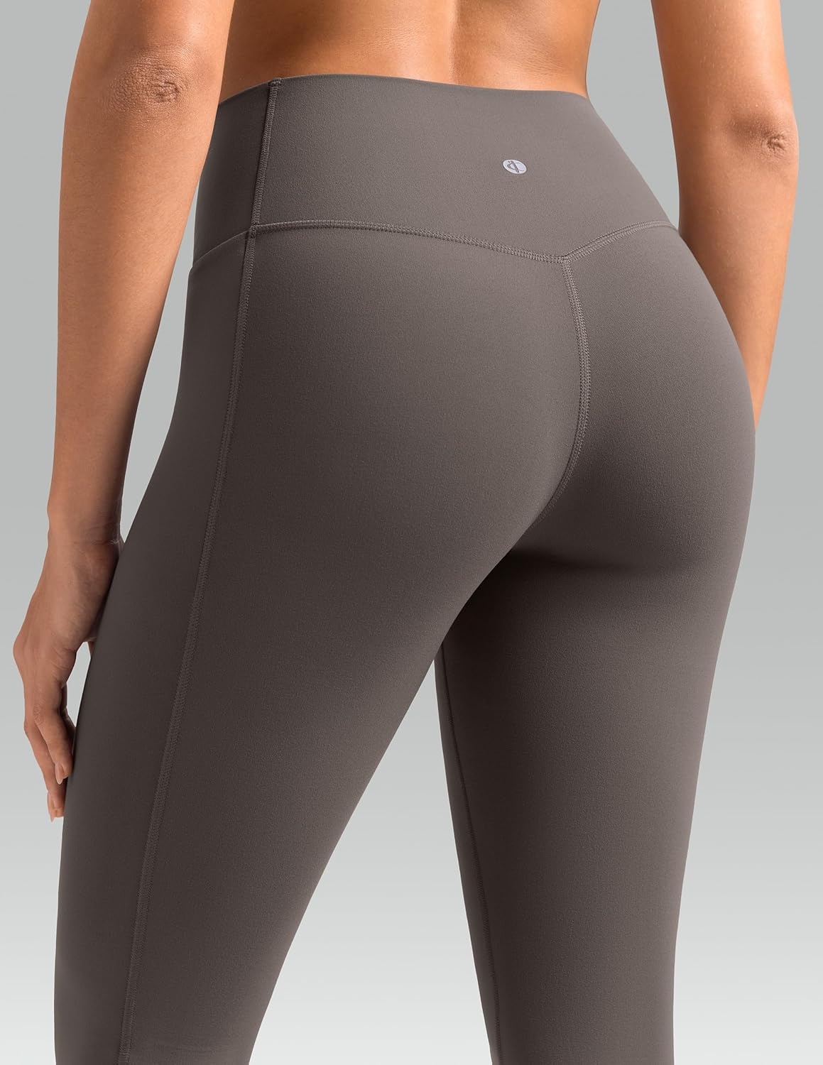 image:imageColorfulkoala Dreamlux Flare Leggings for Women with Pockets High Waist No Front Seam Yoga Pants 275 295 315Major Brown