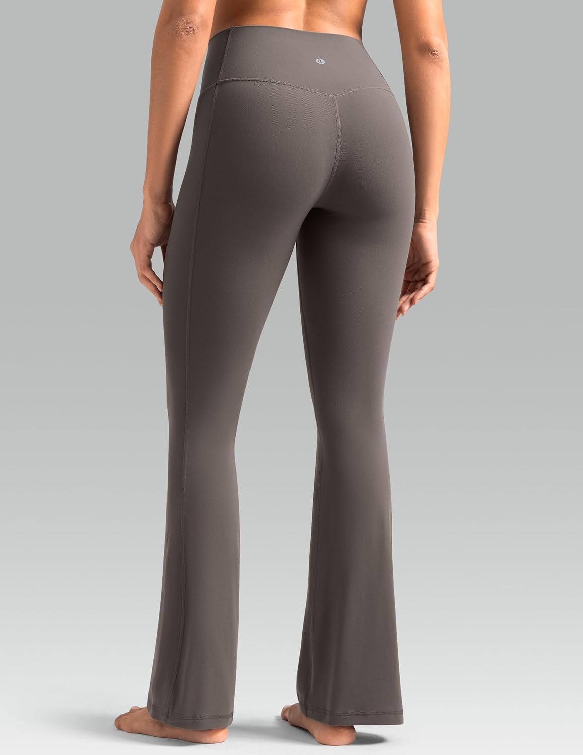 image:imageColorfulkoala Dreamlux Flare Leggings for Women with Pockets High Waist No Front Seam Yoga Pants 275 295 315Major Brown