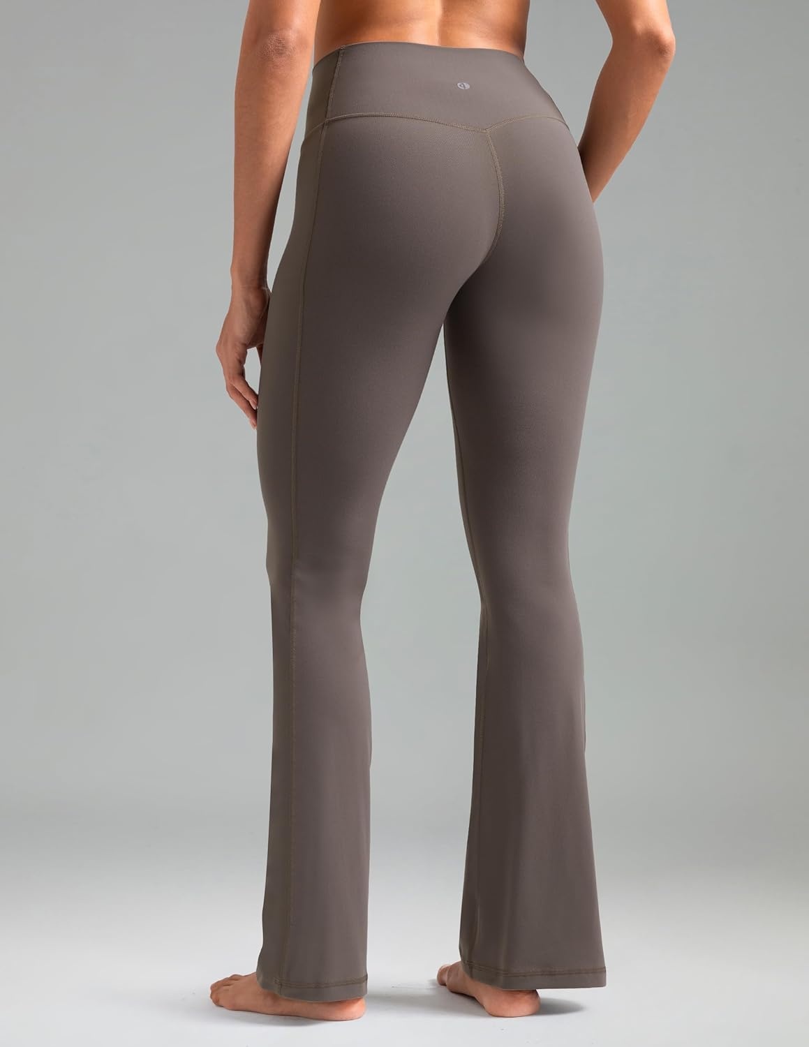 image:imageColorfulkoala Dreamlux Flare Leggings for Women with Pockets High Waist No Front Seam Yoga Pants 275 295 315Major Brown