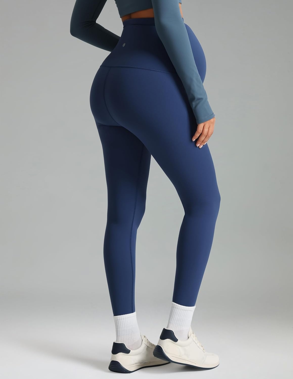 image:imageColorfulkoala Womens Dreamlux Maternity Leggings Over The Belly 25 28 Inseam Soft Workout Activewear Yoga Pregnancy PantsTitan