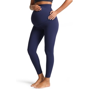 image:imageColorfulkoala Womens Dreamlux Maternity Leggings Over The Belly 25  28 Inseam Soft Workout Activewear Yoga Pregnancy PantsEclipse