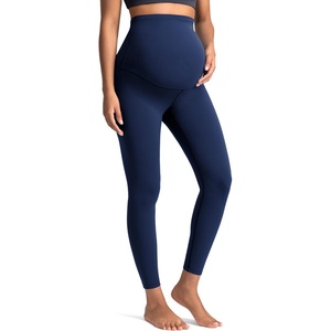image:imageColorfulkoala Womens Dreamlux Maternity Leggings Over The Belly 25  28 Inseam Soft Workout Activewear Yoga Pregnancy PantsTitan