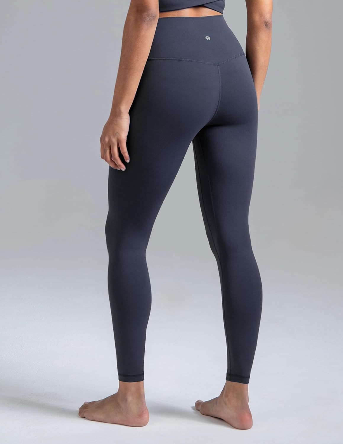 image:imageColorfulkoala Dreamlux No Front Seam Leggings for Women 2528 Inseam High Waisted Buttery Soft Yoga PantsBlue Ink