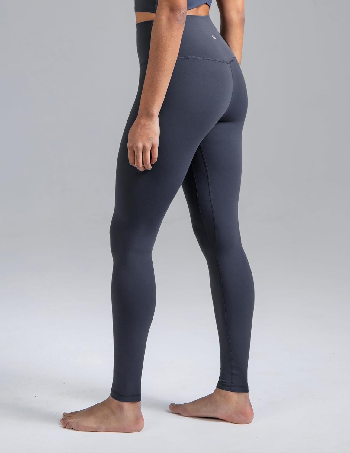 image:imageColorfulkoala Dreamlux No Front Seam Leggings for Women 2528 Inseam High Waisted Buttery Soft Yoga PantsBlue Ink
