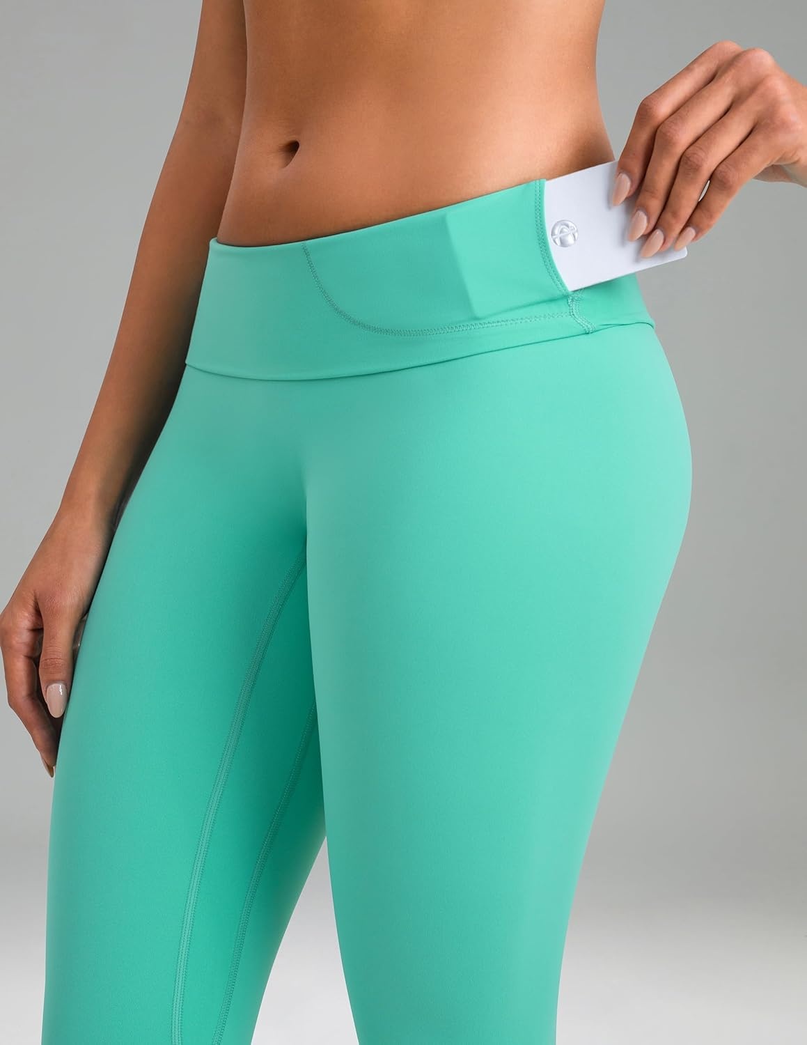 image:imageColorfulkoala Dreamlux No Front Seam Leggings for Women 2528 Inseam High Waisted Buttery Soft Yoga PantsCockatoo