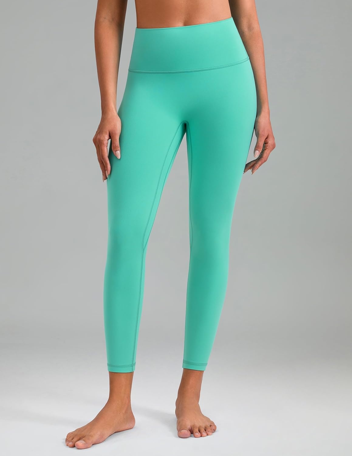 image:imageColorfulkoala Dreamlux No Front Seam Leggings for Women 2528 Inseam High Waisted Buttery Soft Yoga PantsCockatoo