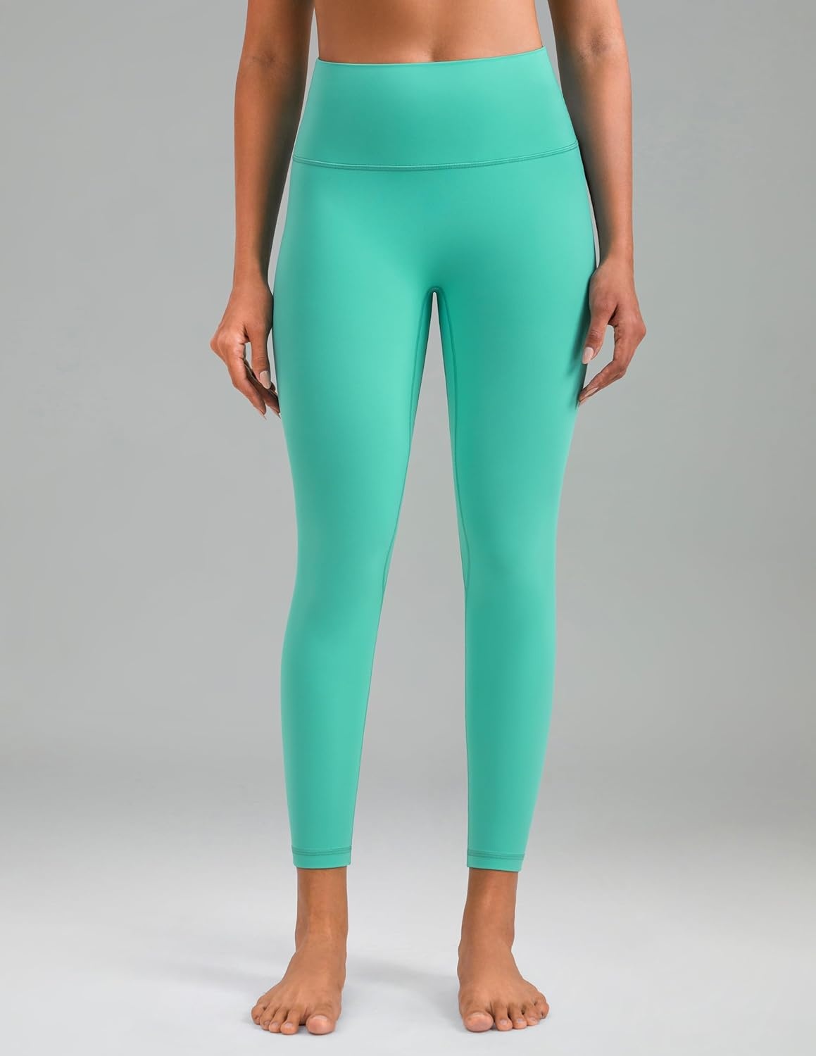 image:imageColorfulkoala Dreamlux No Front Seam Leggings for Women 2528 Inseam High Waisted Buttery Soft Yoga PantsCockatoo