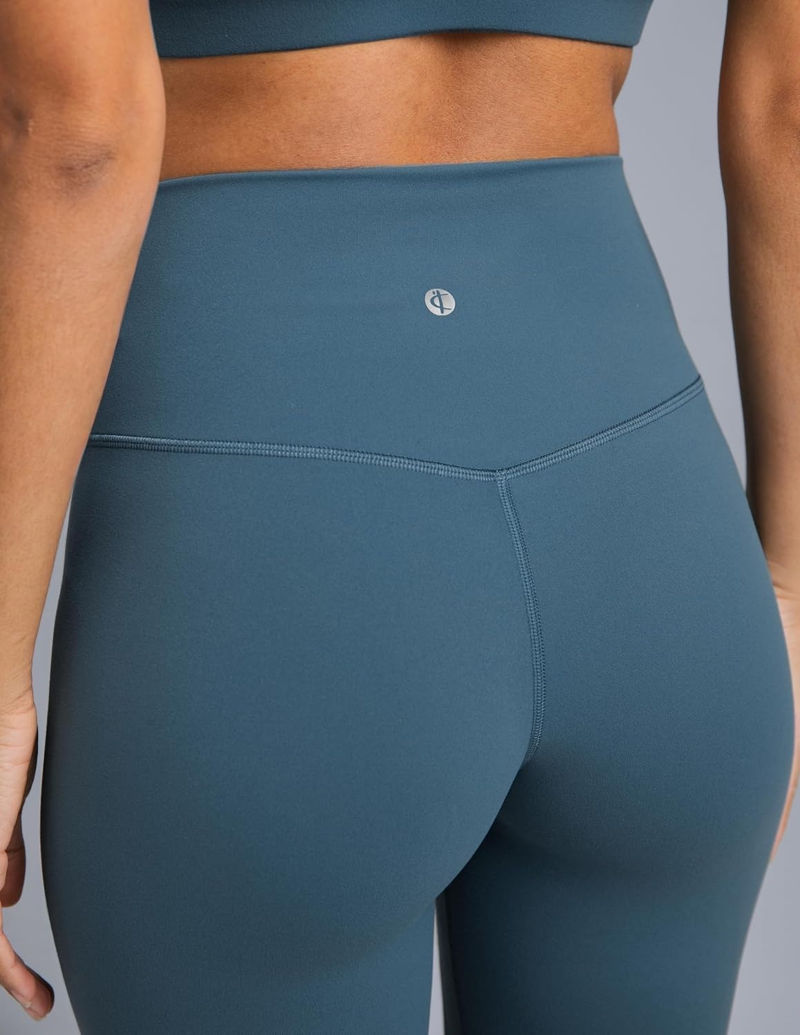 image:imageColorfulkoala Dreamlux No Front Seam Leggings for Women 2528 Inseam High Waisted Buttery Soft Yoga PantsDark Jasper