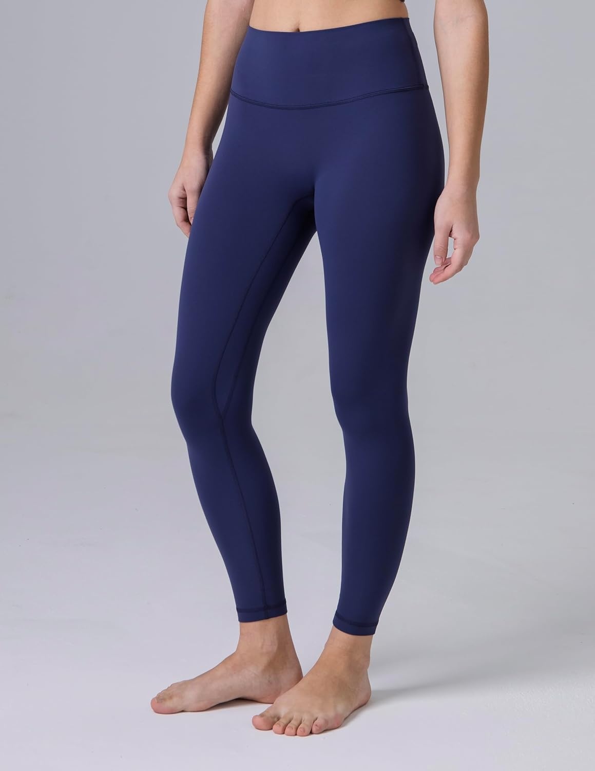 image:imageColorfulkoala Dreamlux No Front Seam Leggings for Women 2528 Inseam High Waisted Buttery Soft Yoga PantsEclipse
