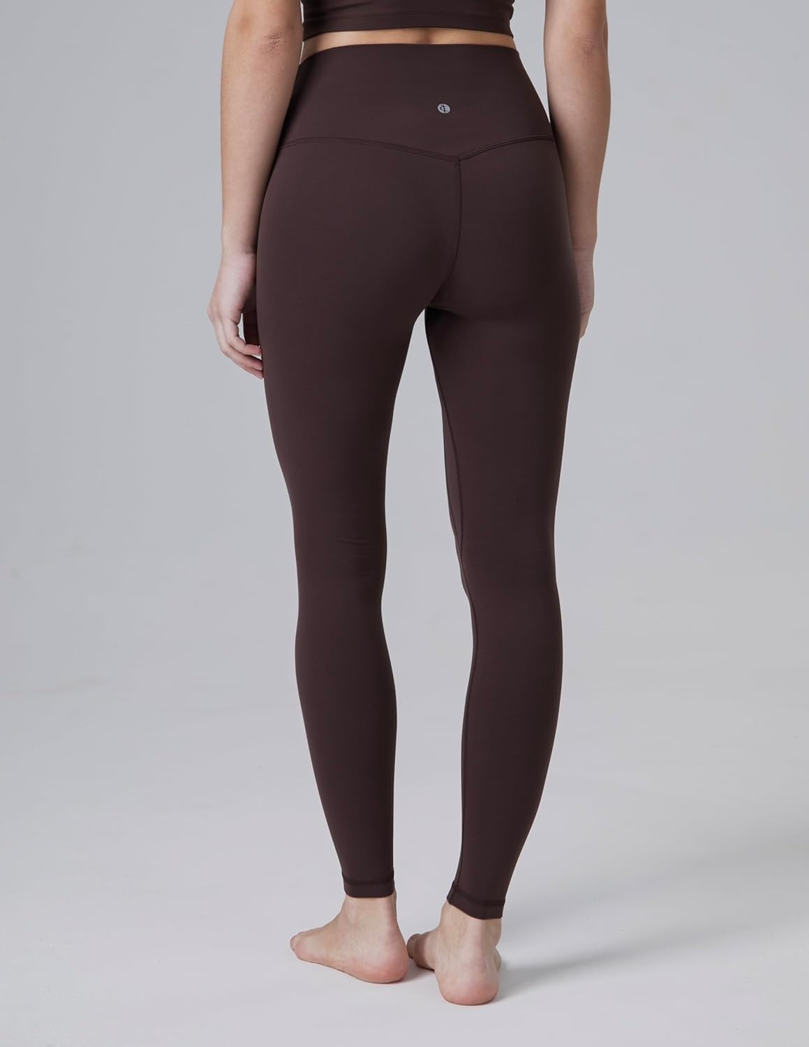 image:imageColorfulkoala Dreamlux No Front Seam Leggings for Women 2528 Inseam High Waisted Buttery Soft Yoga PantsEspresso