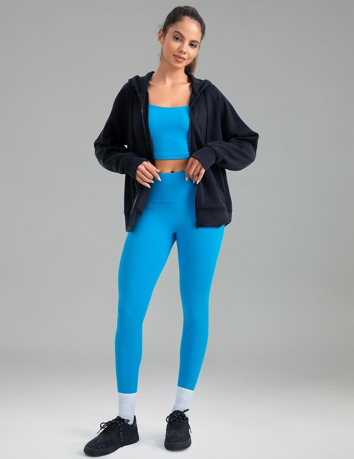 image:imageColorfulkoala Dreamlux No Front Seam Leggings for Women 2528 Inseam High Waisted Buttery Soft Yoga PantsHawaiian Ocean