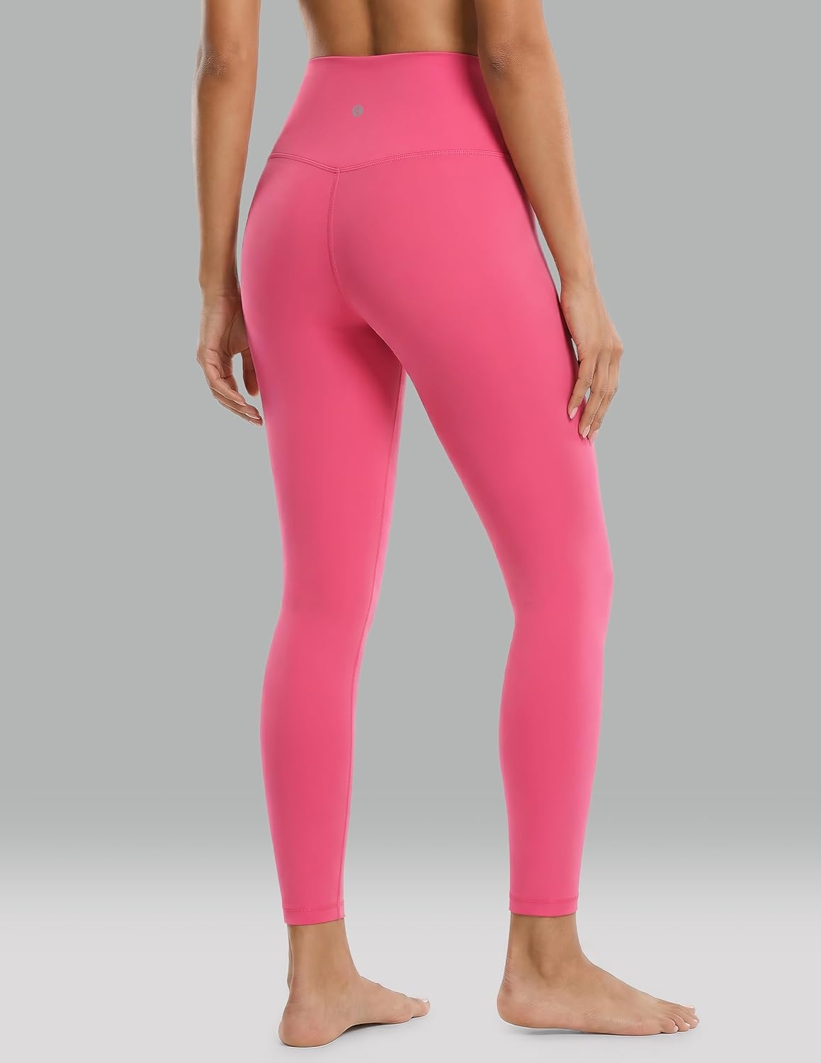 image:imageColorfulkoala Dreamlux No Front Seam Leggings for Women 2528 Inseam High Waisted Buttery Soft Yoga PantsHot Pink