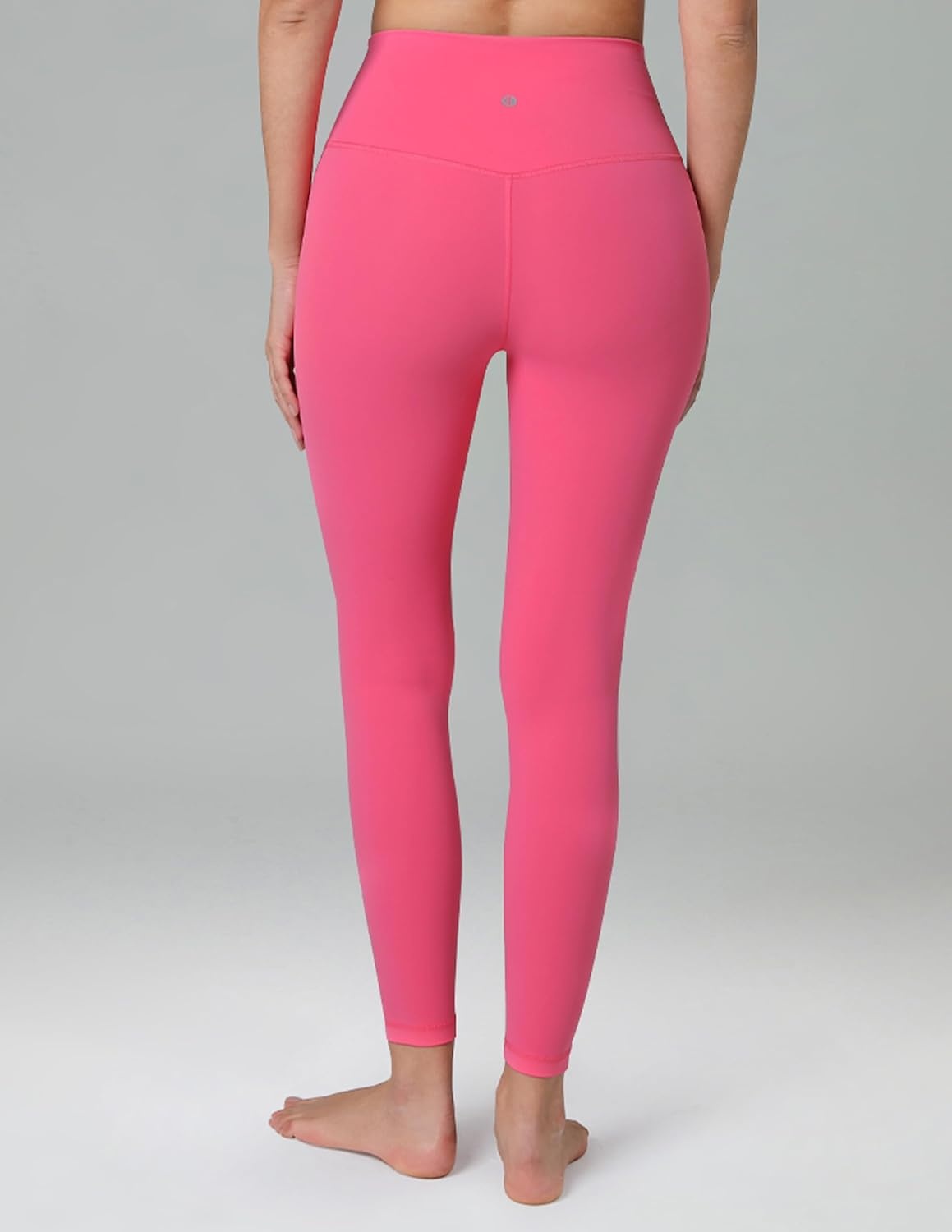 image:imageColorfulkoala Dreamlux No Front Seam Leggings for Women 2528 Inseam High Waisted Buttery Soft Yoga PantsHot Pink