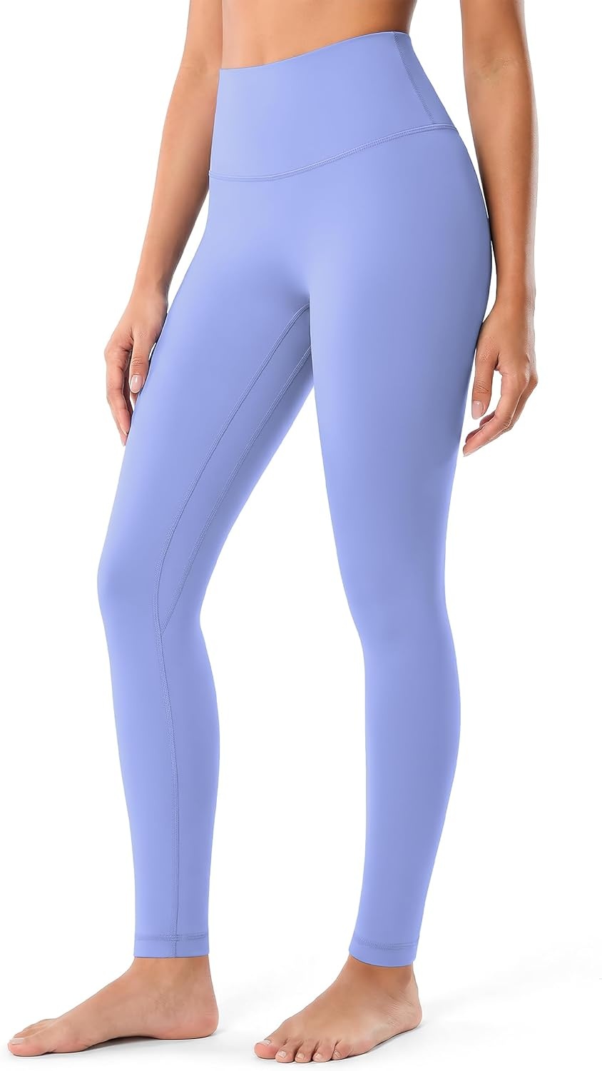image:imageColorfulkoala Dreamlux No Front Seam Leggings for Women 2528 Inseam High Waisted Buttery Soft Yoga PantsJacaranda Purple
