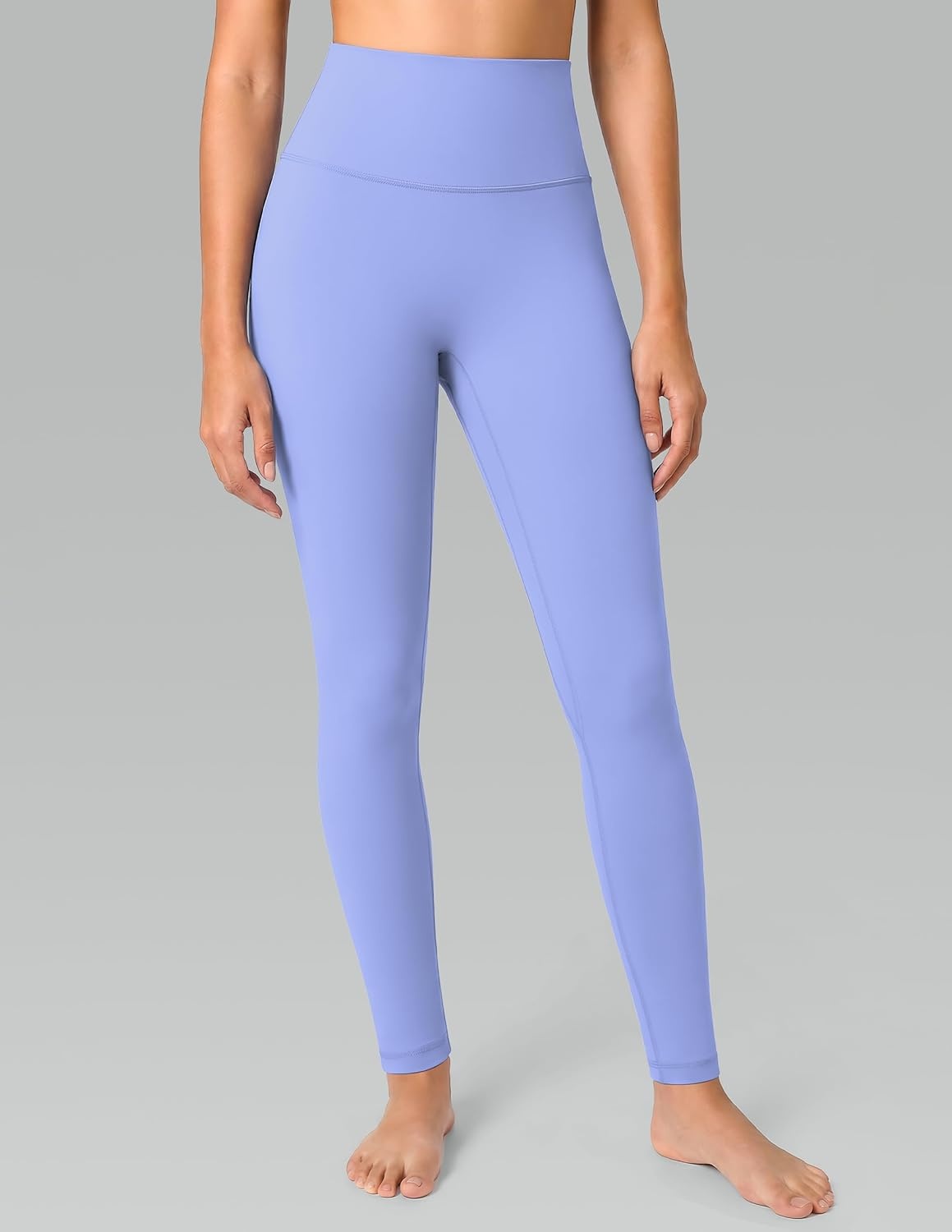 image:imageColorfulkoala Dreamlux No Front Seam Leggings for Women 2528 Inseam High Waisted Buttery Soft Yoga PantsJacaranda Purple