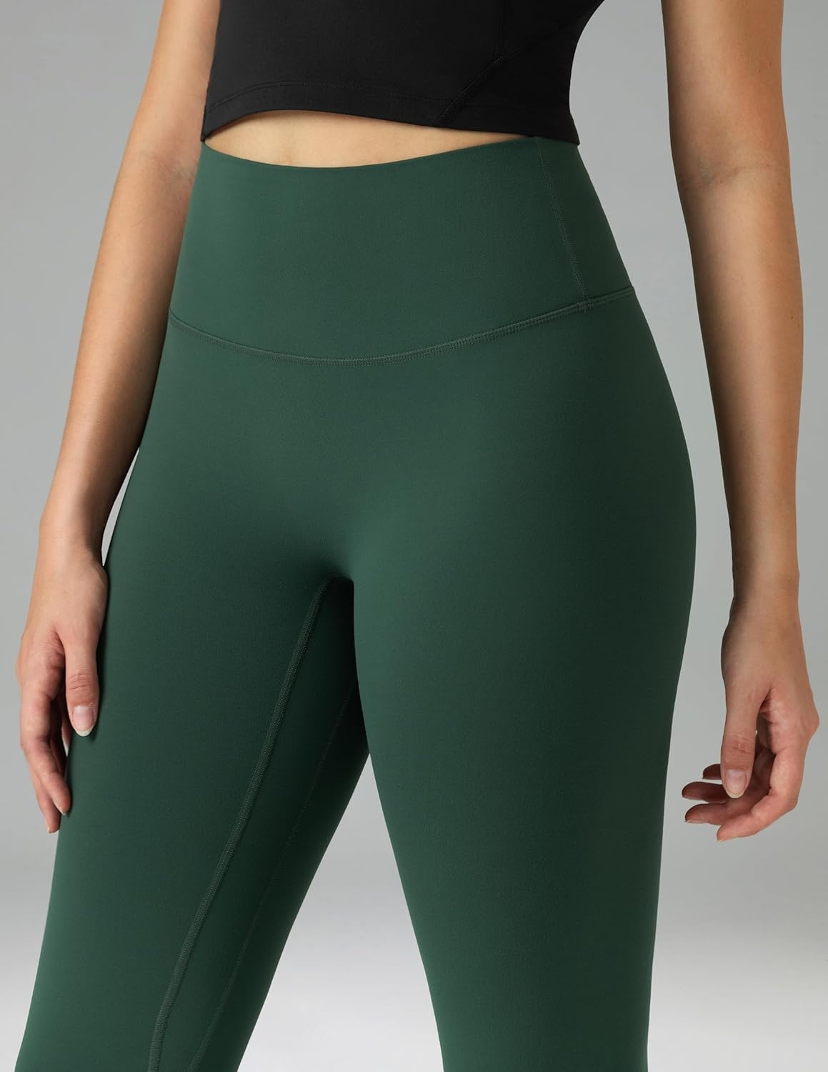 image:imageColorfulkoala Dreamlux No Front Seam Leggings for Women 2528 Inseam High Waisted Buttery Soft Yoga PantsPine Grove