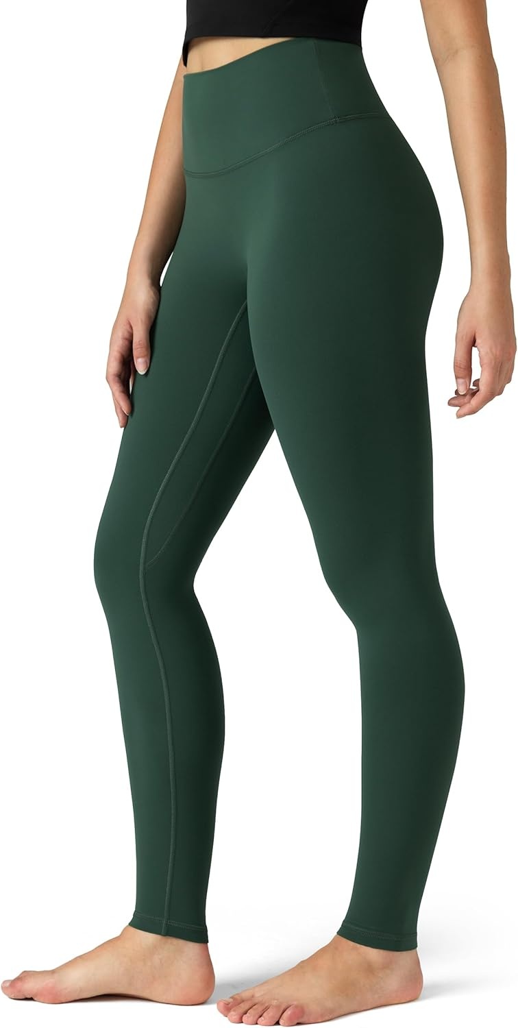 image:imageColorfulkoala Dreamlux No Front Seam Leggings for Women 2528 Inseam High Waisted Buttery Soft Yoga PantsPine Grove