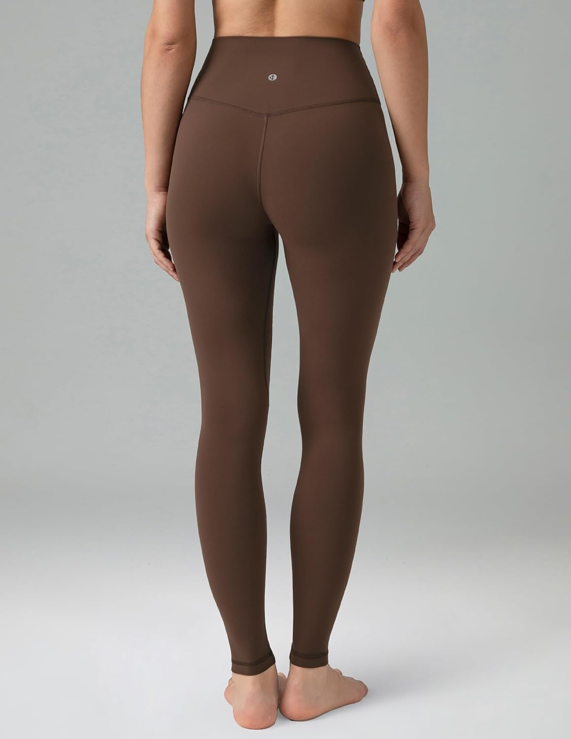image:imageColorfulkoala Dreamlux No Front Seam Leggings for Women 2528 Inseam High Waisted Buttery Soft Yoga PantsRoasted Chestnut