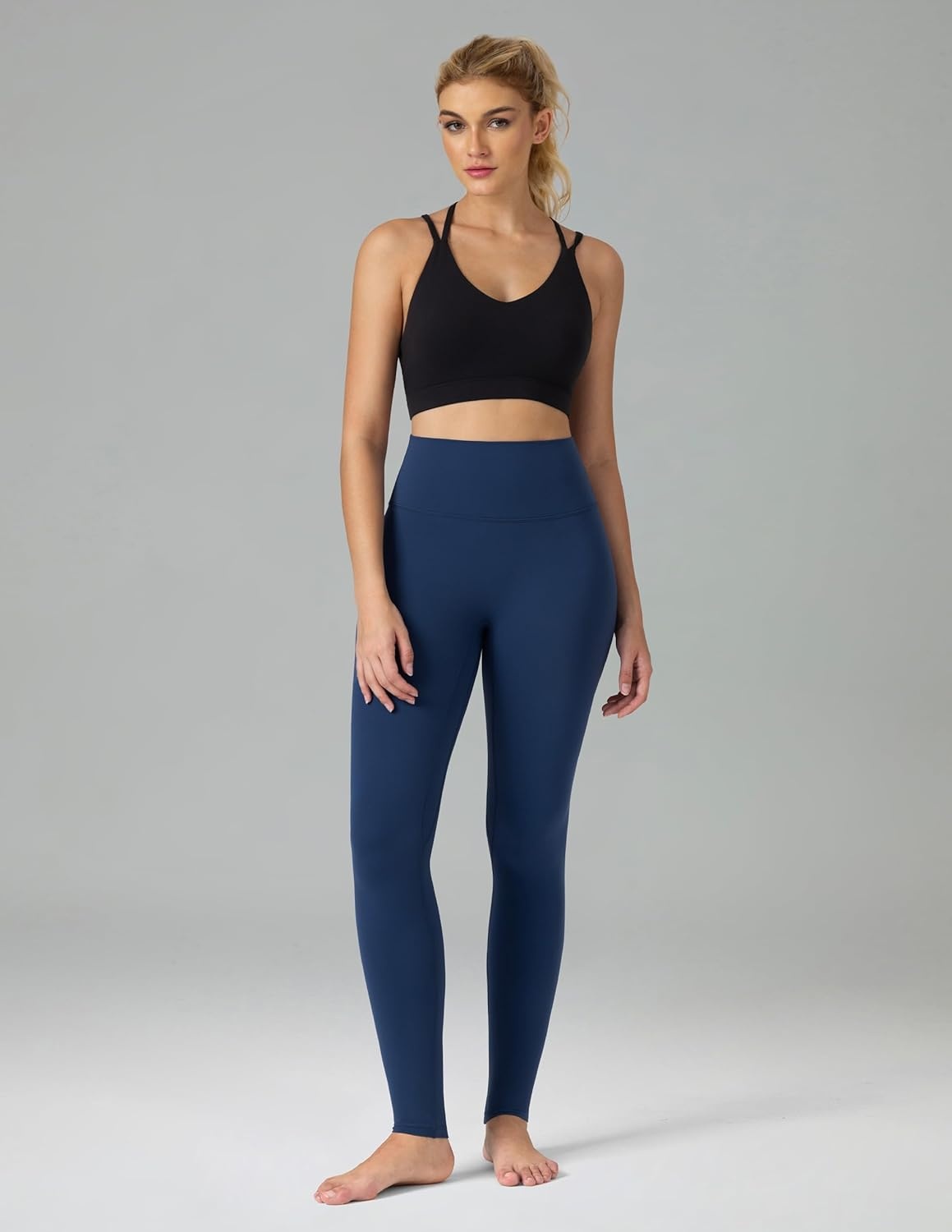 image:imageColorfulkoala Dreamlux No Front Seam Leggings for Women 2528 Inseam High Waisted Buttery Soft Yoga PantsTitan