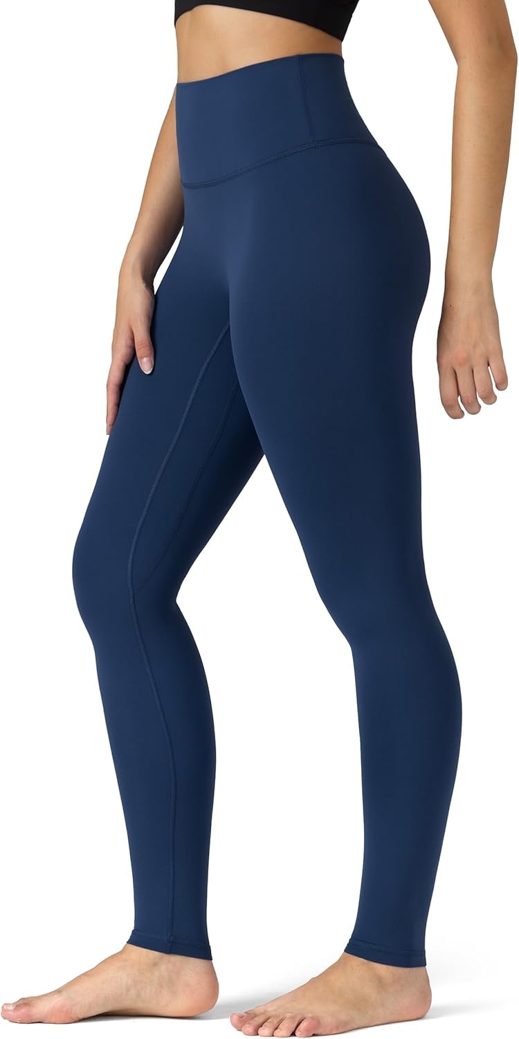 image:imageColorfulkoala Dreamlux No Front Seam Leggings for Women 2528 Inseam High Waisted Buttery Soft Yoga PantsTitan