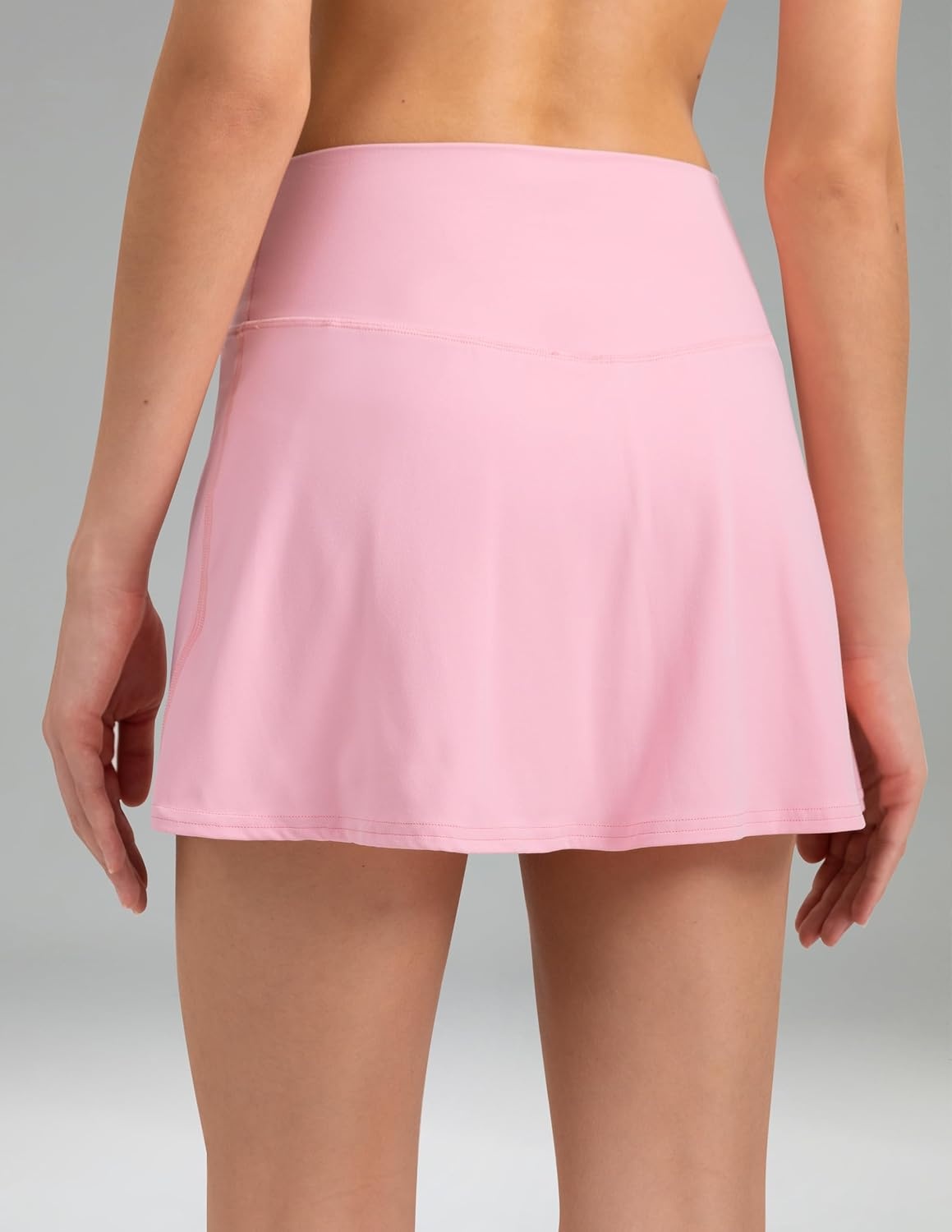 image:imageColorfulkoala Dreamlux Skirts for Women High Rise Athletic Golf Tennis Skorts Builtin Shorts with PocketsAlmond Blossom