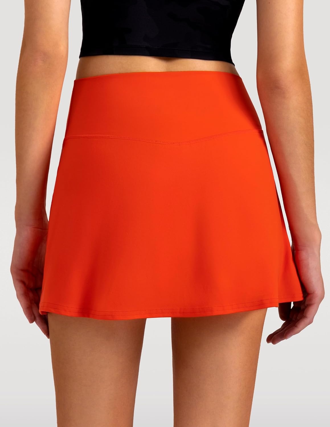 image:imageColorfulkoala Dreamlux Skirts for Women High Rise Athletic Golf Tennis Skorts Builtin Shorts with PocketsCherry Tomato