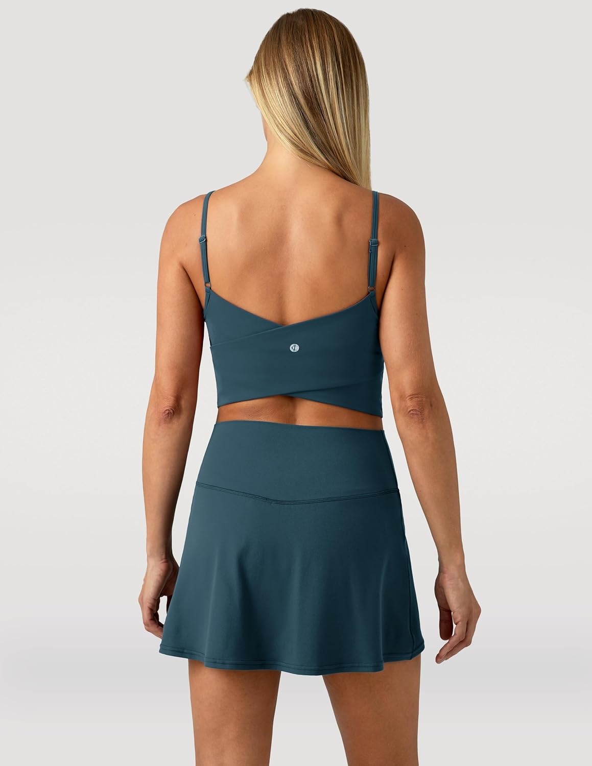 image:imageColorfulkoala Dreamlux Skirts for Women High Rise Athletic Golf Tennis Skorts Builtin Shorts with PocketsDark Jasper
