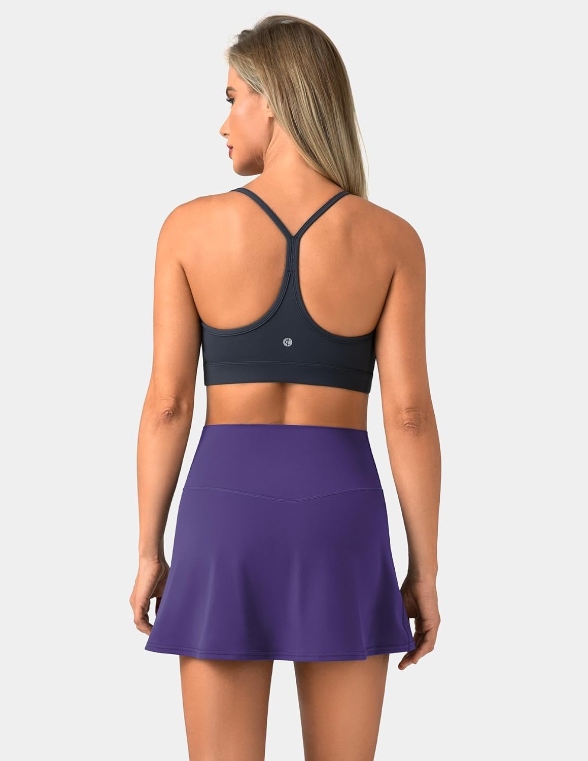 image:imageColorfulkoala Dreamlux Skirts for Women High Rise Athletic Golf Tennis Skorts Builtin Shorts with PocketsMulberry Purple