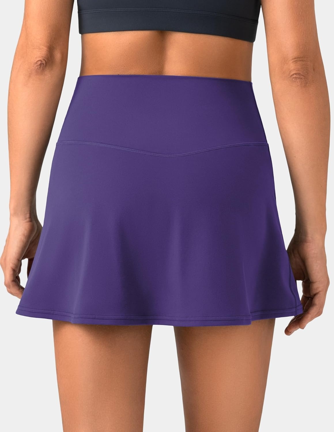 image:imageColorfulkoala Dreamlux Skirts for Women High Rise Athletic Golf Tennis Skorts Builtin Shorts with PocketsMulberry Purple