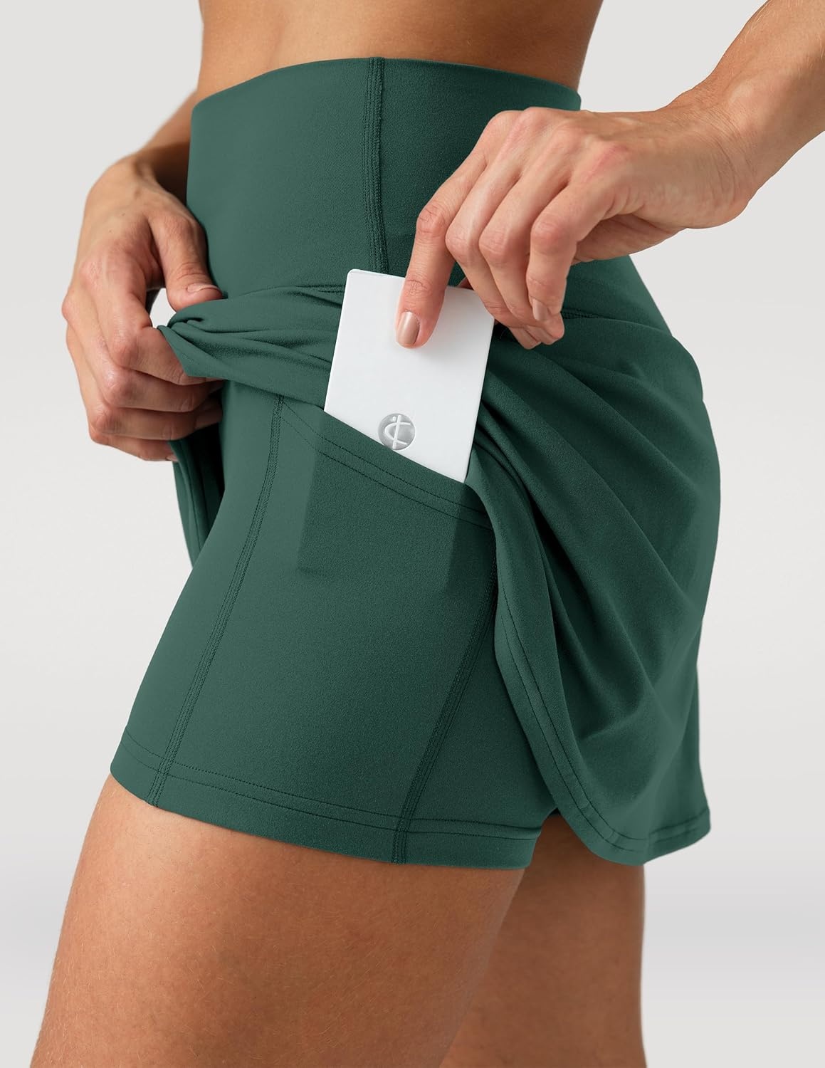 image:imageColorfulkoala Dreamlux Skirts for Women High Rise Athletic Golf Tennis Skorts Builtin Shorts with PocketsPine Grove