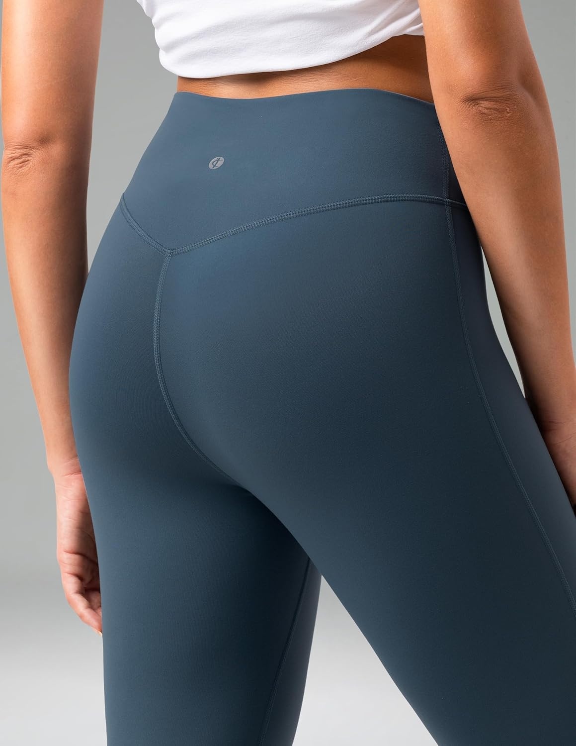 image:imageColorfulkoala No Front Seam Flare Leggings Dreamlux HighWaisted Workout Yoga Pants for Women 275 295 315 InseamDark Jasper