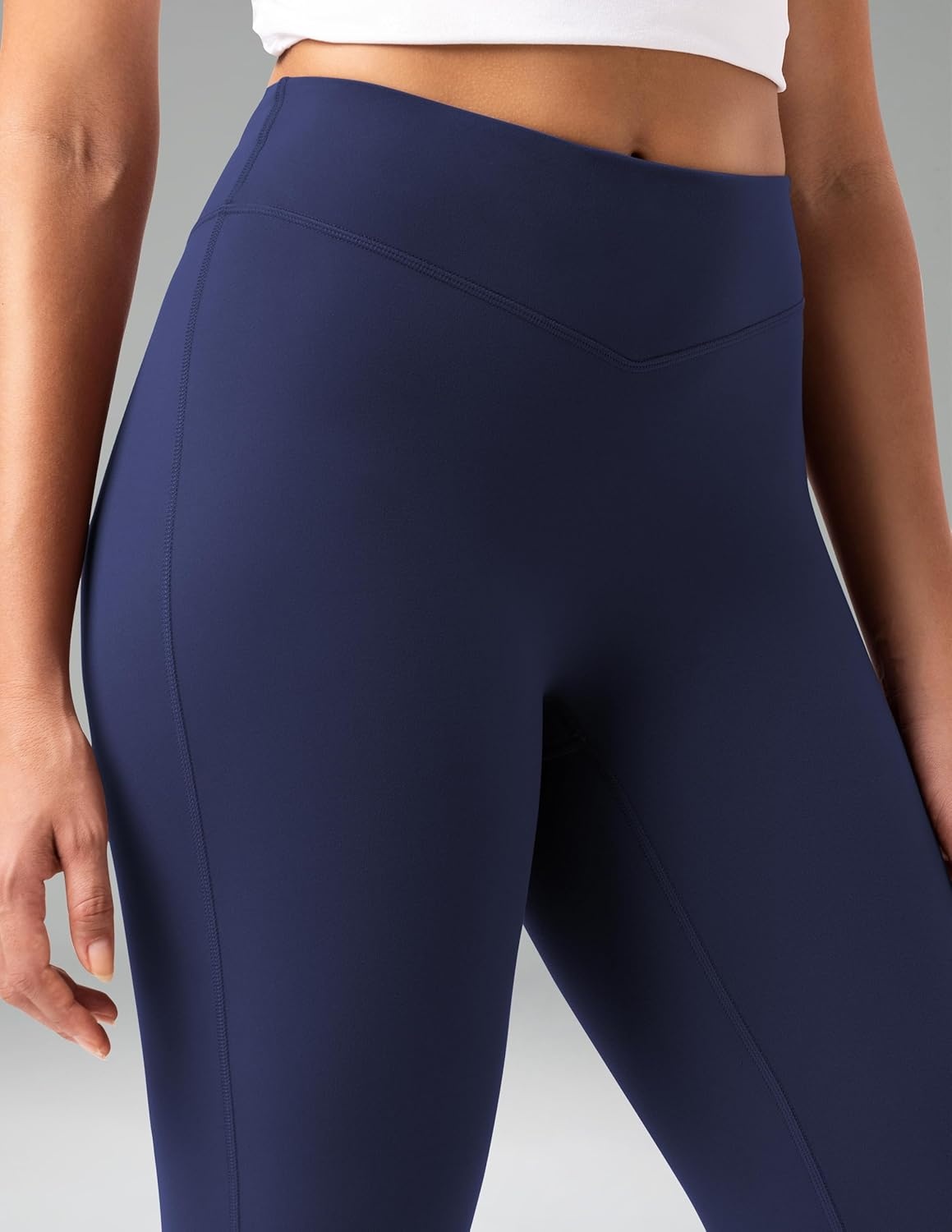 image:imageColorfulkoala No Front Seam Flare Leggings Dreamlux HighWaisted Workout Yoga Pants for Women 275 295 315 InseamEclipse