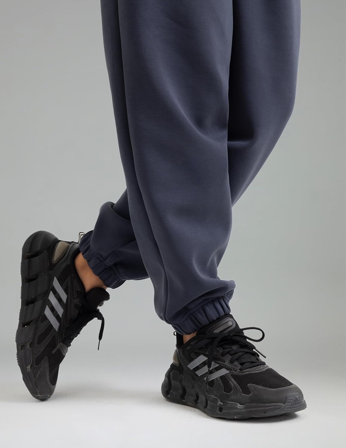 image:imageColorfulkoala Velvra Modal Fleece Lined Joggers for Women High Waisted Thermal Winter Sweatpants Pants with PocketsBlue Ink