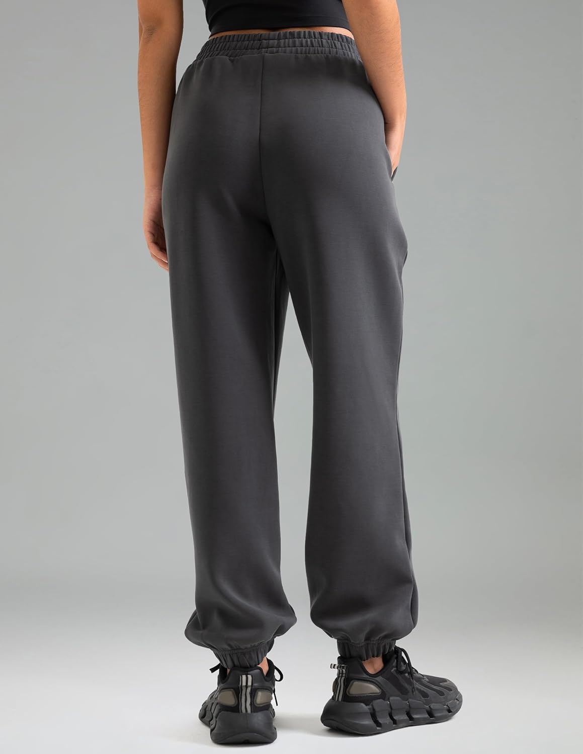 image:imageColorfulkoala Velvra Modal Fleece Lined Joggers for Women High Waisted Thermal Winter Sweatpants Pants with PocketsDark Carbon