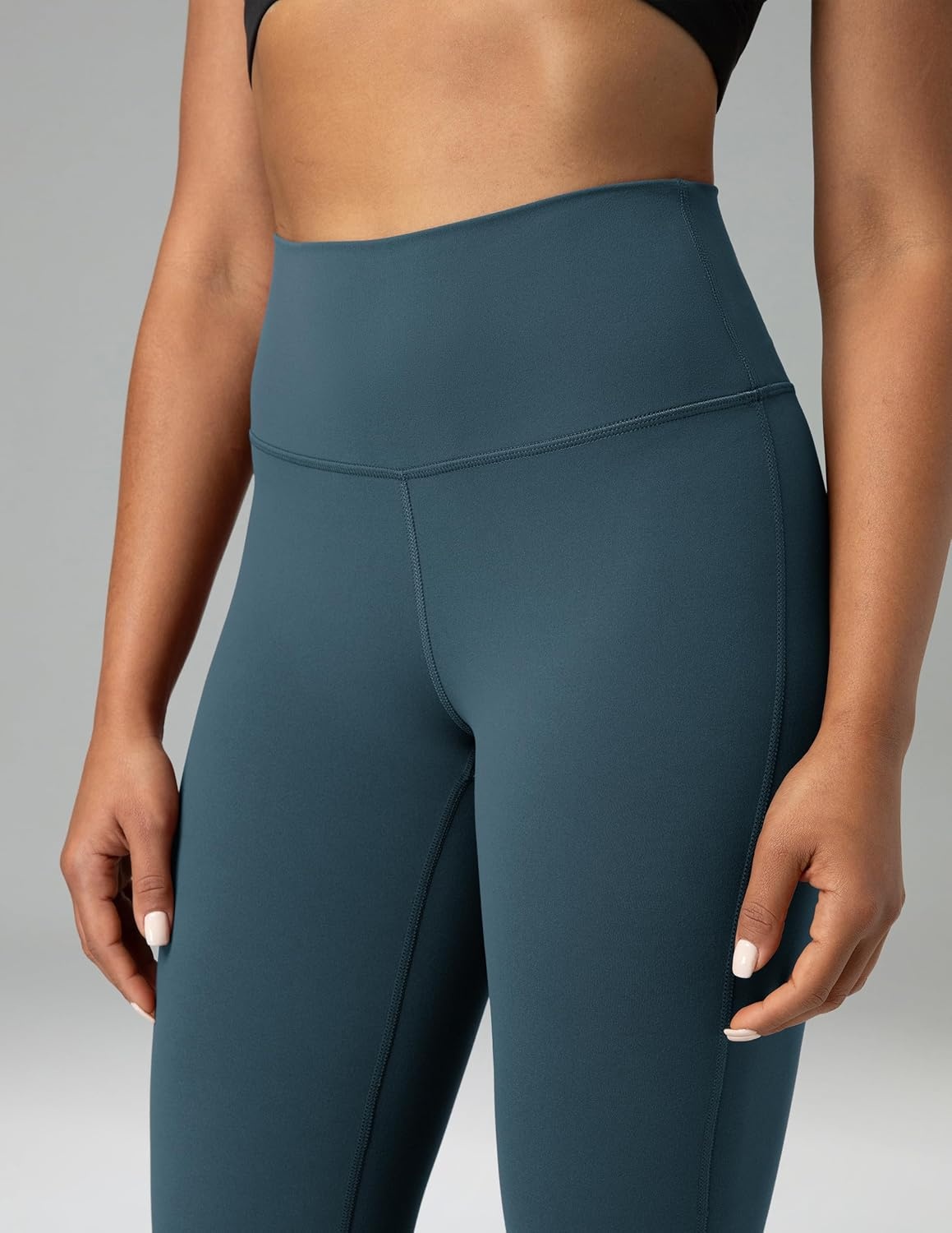 image:imageColorfulkoala Womens Dreamlux Workout Flared Leggings High Waisted Wide Leg Bootcut Yoga Pants 295 315 InseamDark Jasper