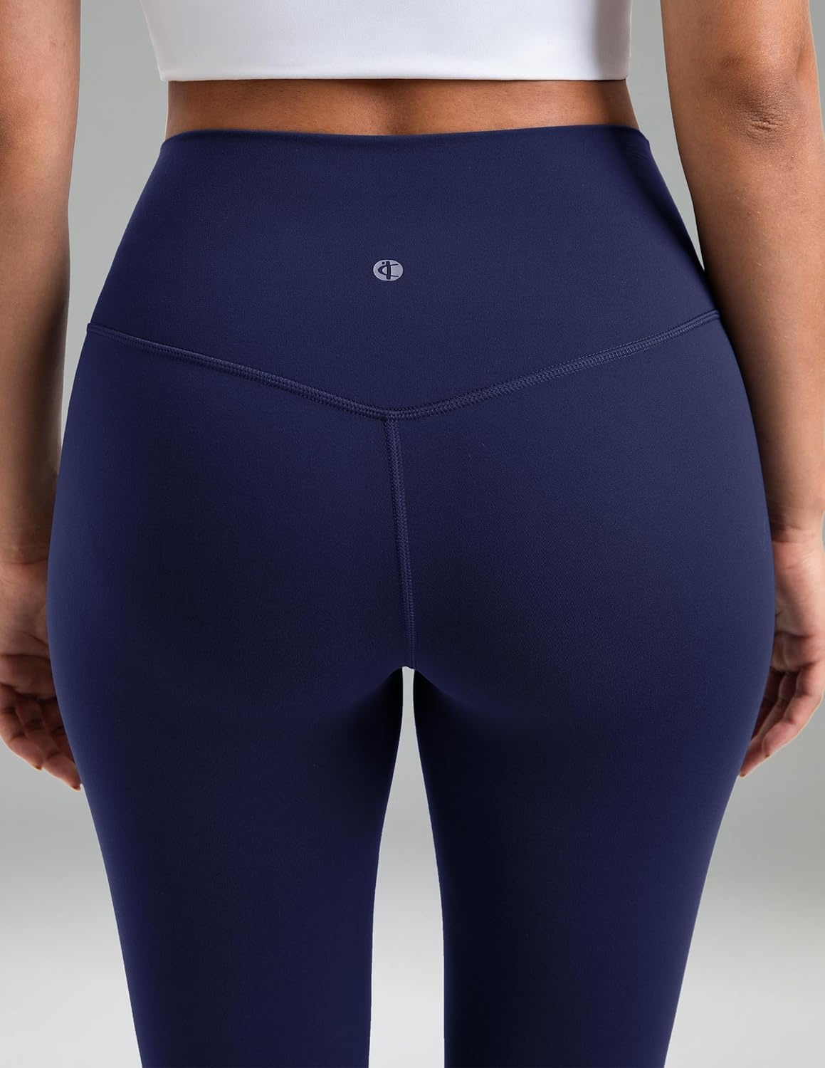 image:imageColorfulkoala Womens Dreamlux Workout Flared Leggings High Waisted Wide Leg Bootcut Yoga Pants 295 315 InseamEclipse
