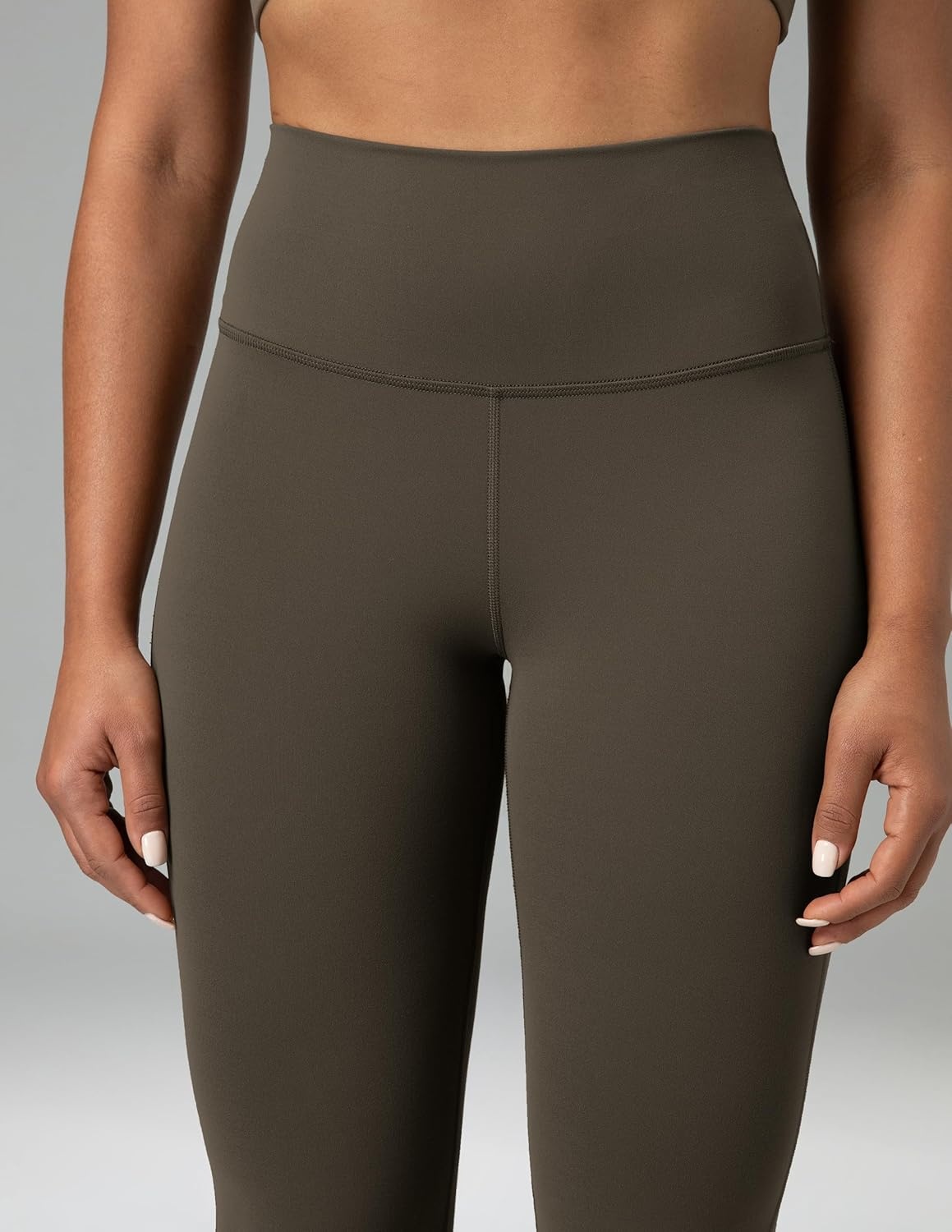 image:imageColorfulkoala Womens Dreamlux Workout Flared Leggings High Waisted Wide Leg Bootcut Yoga Pants 295 315 InseamMajor Brown