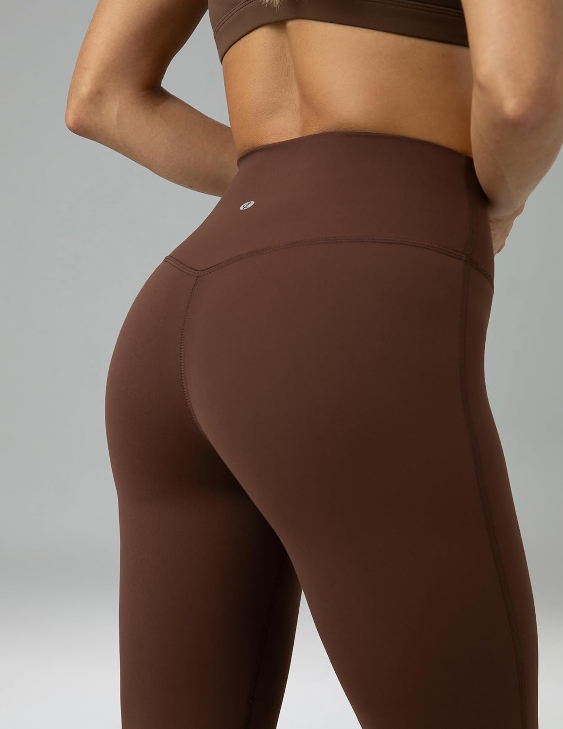 image:imageColorfulkoala Womens Dreamlux Workout Flared Leggings High Waisted Wide Leg Bootcut Yoga Pants 295 315 InseamRoasted Chestnut