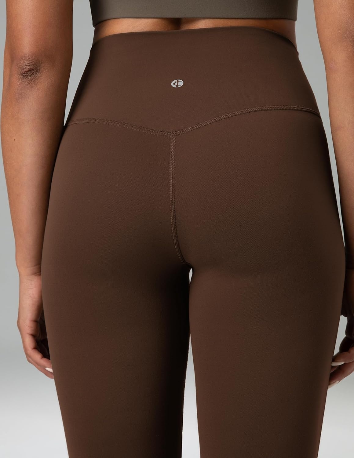 image:imageColorfulkoala Womens Dreamlux Workout Flared Leggings High Waisted Wide Leg Bootcut Yoga Pants 295 315 InseamRoasted Chestnut