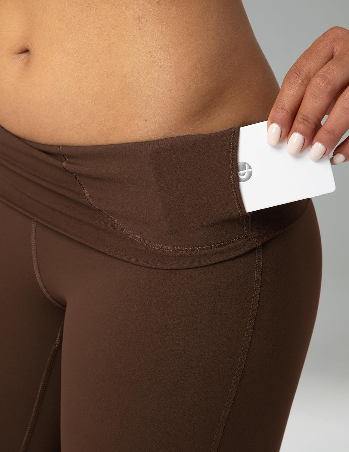 image:imageColorfulkoala Womens Dreamlux Workout Flared Leggings High Waisted Wide Leg Bootcut Yoga Pants 295 315 InseamRoasted Chestnut
