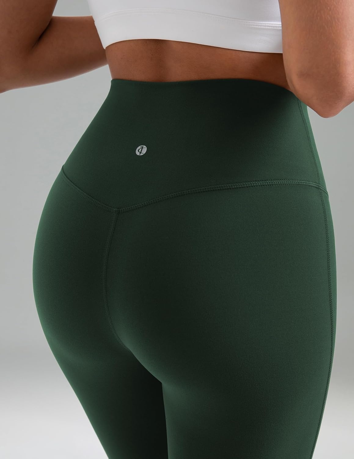 image:imageColorfulkoala Womens Dreamlux Workout Flared Leggings High Waisted Wide Leg Bootcut Yoga Pants 295 315 InseamRosin