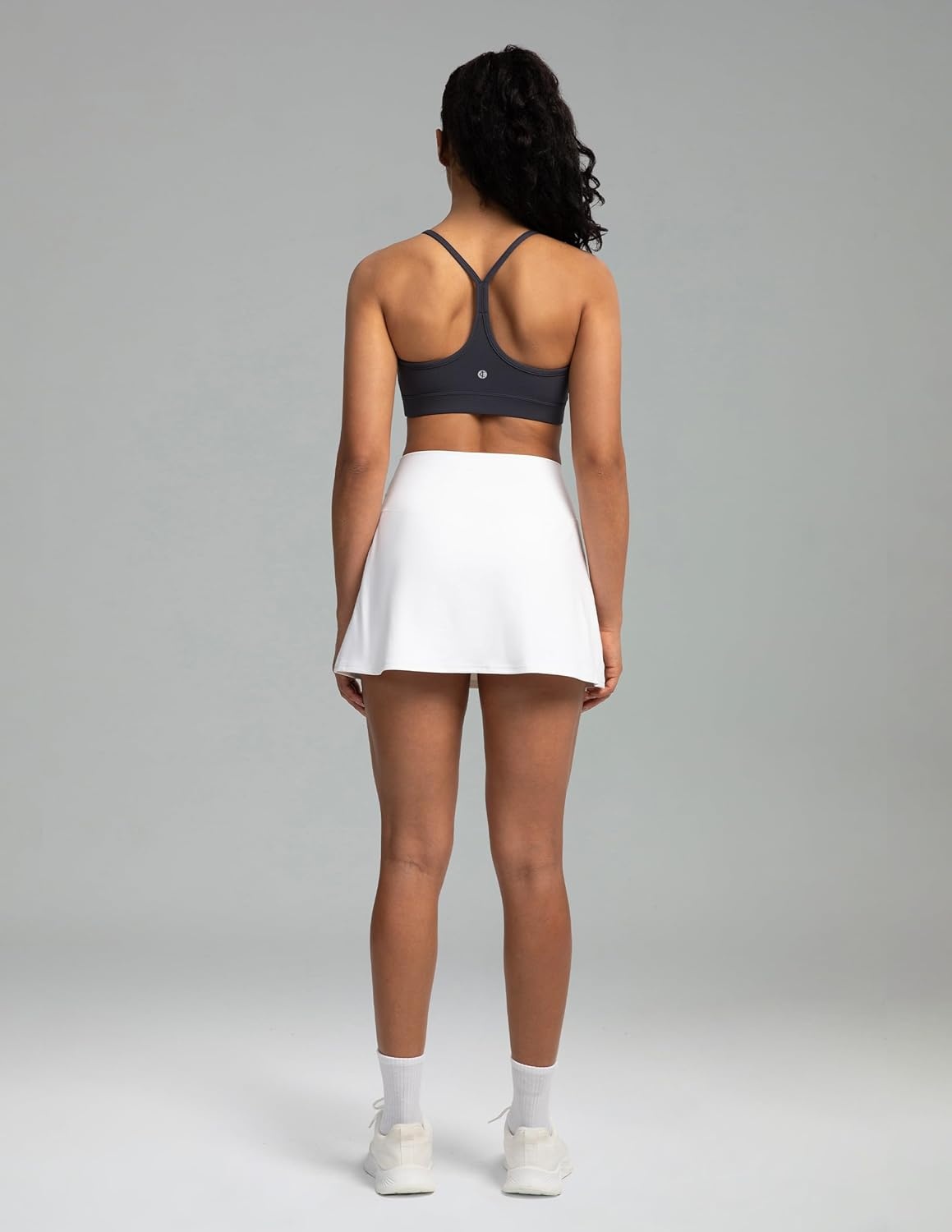 image:imageColorfulkoala Womens Dreamlux Y Back Sports Bra Low Impact Padded Workout Top with Built in Bra AC CupsBlue Ink