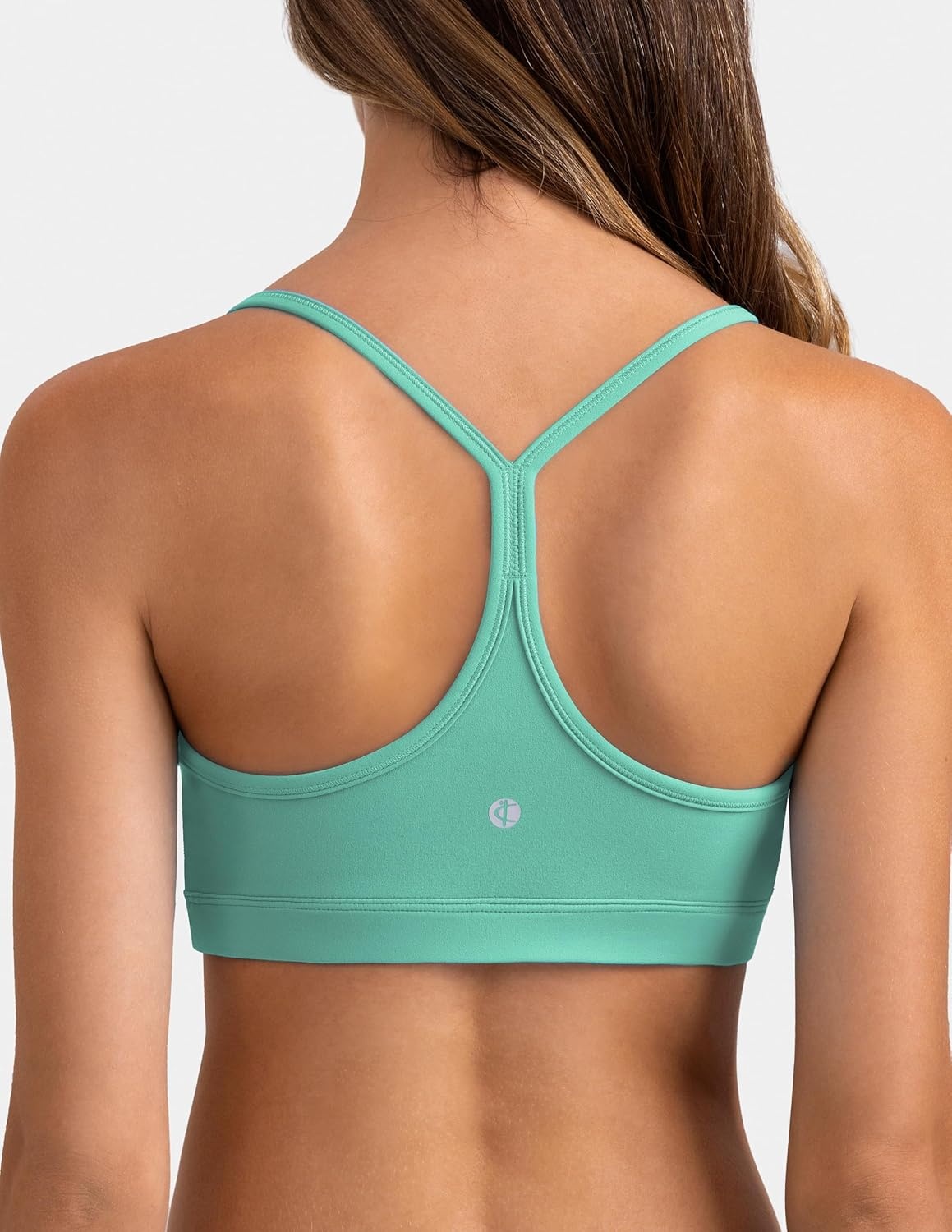 image:imageColorfulkoala Womens Dreamlux Y Back Sports Bra Low Impact Padded Workout Top with Built in Bra AC CupsCockatoo
