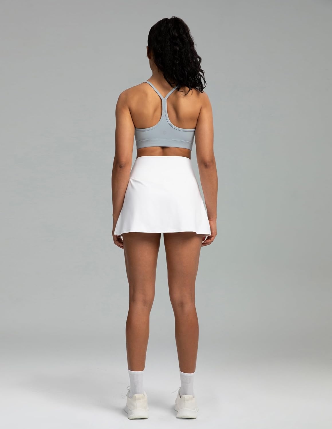 image:imageColorfulkoala Womens Dreamlux Y Back Sports Bra Low Impact Padded Workout Top with Built in Bra AC CupsFaded Denim