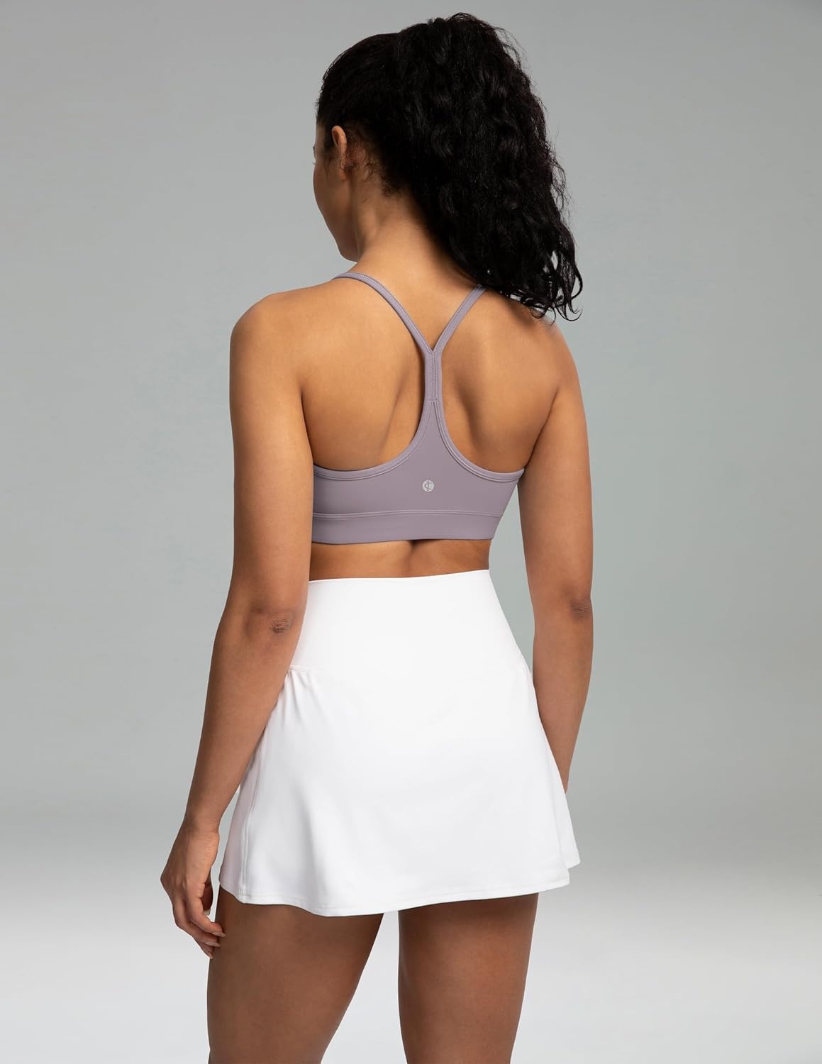 image:imageColorfulkoala Womens Dreamlux Y Back Sports Bra Low Impact Padded Workout Top with Built in Bra AC CupsNirvana